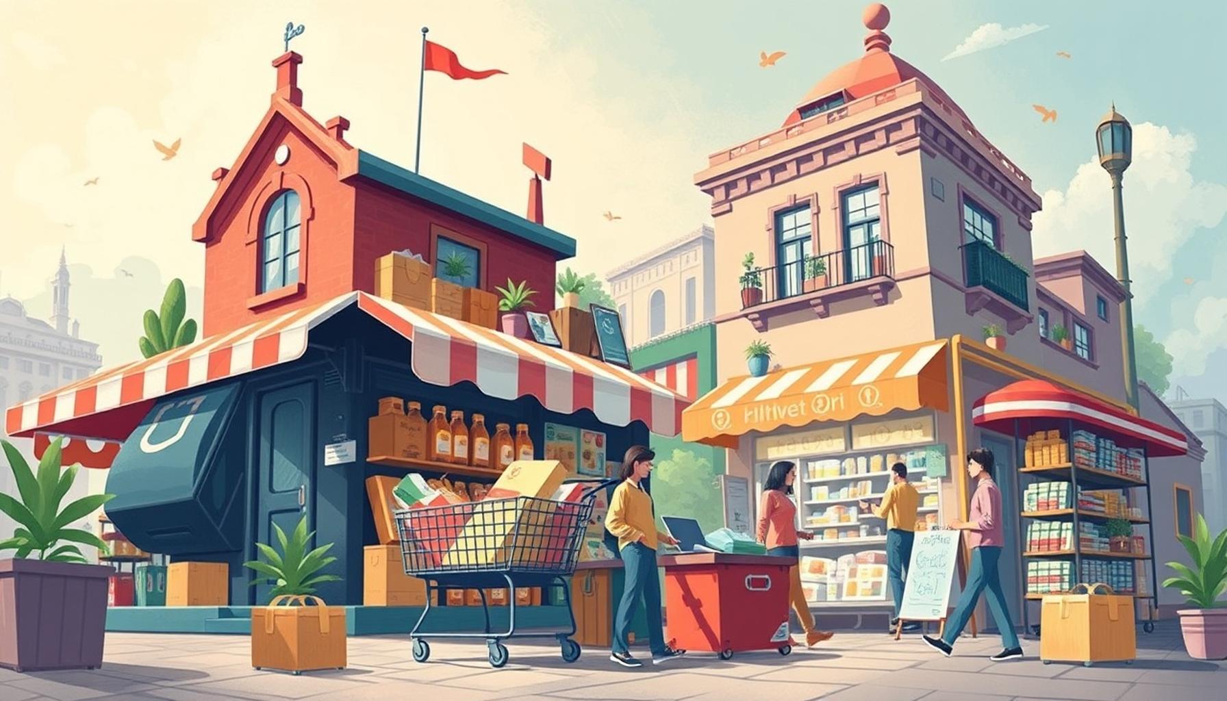 La Crescita delle Piattaforme di Marketplace e il loro Effetto sulle Imprese Locali in Italia