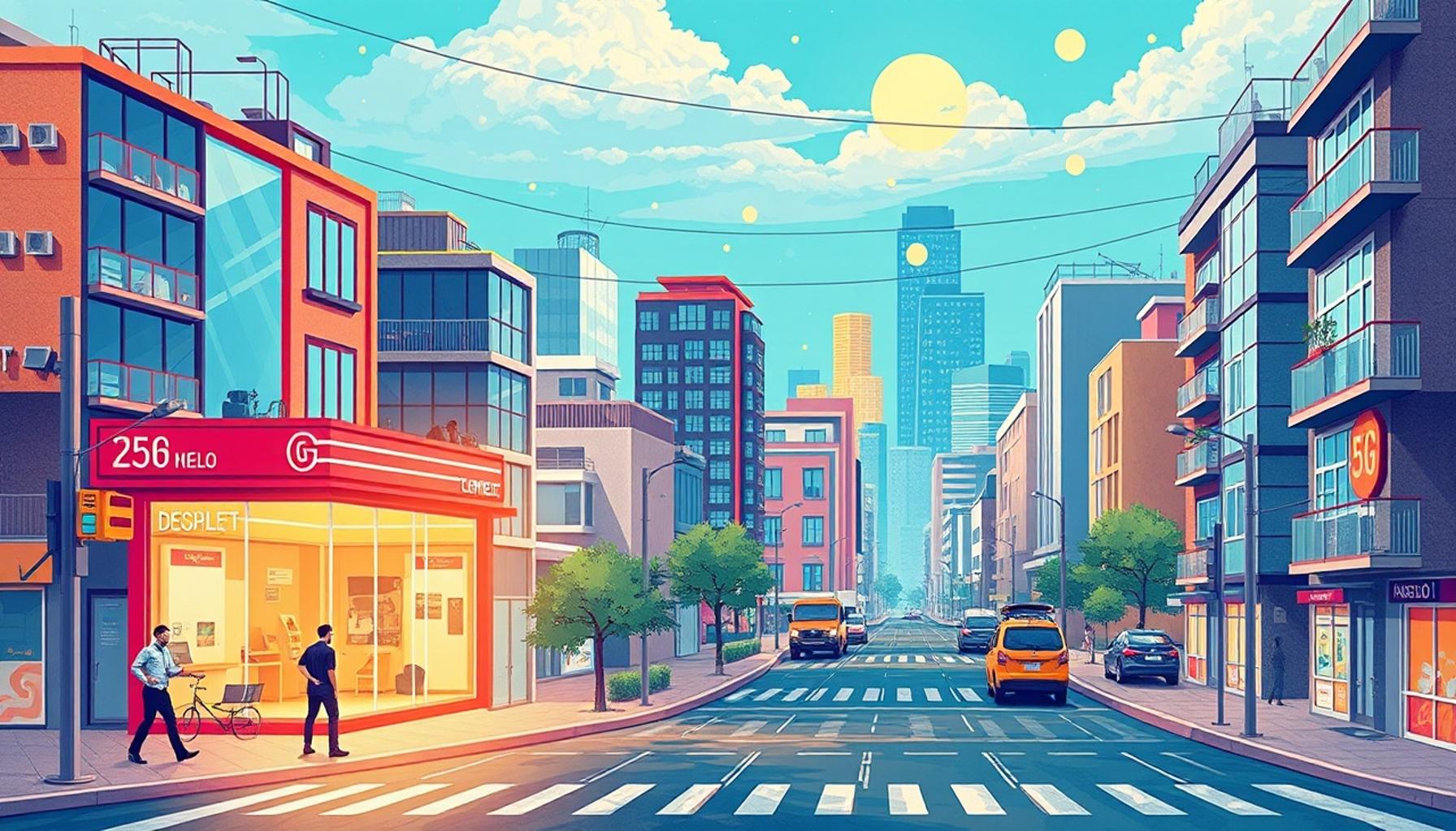 The future of 5G networks and their applications in urban areas